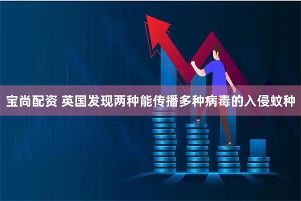 宝尚配资 英国发现两种能传播多种病毒的入侵蚊种